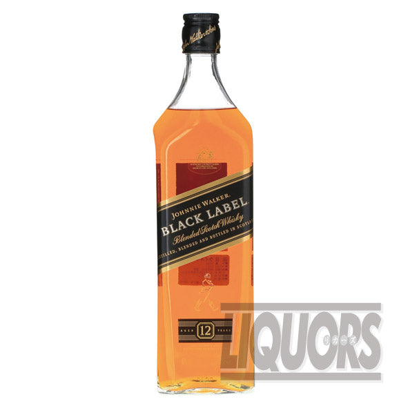 Johnnie Walker Black Label 12 Year Old 1000ml