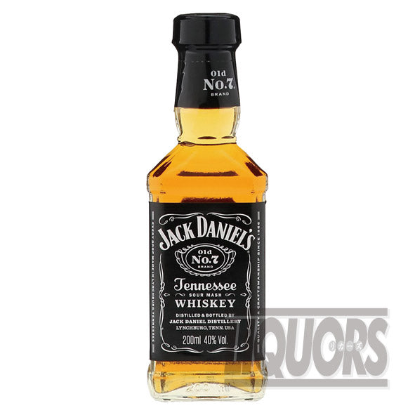 Jack Daniel's Black 200ml (2 bottles)