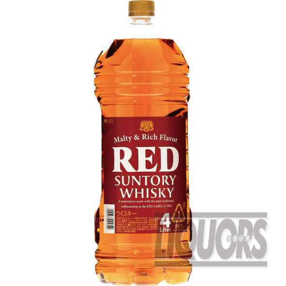 Suntory Red 4L PET bottle
