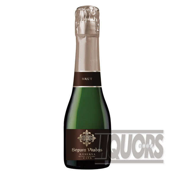 Segura Vudas Brute Reserva Quarter Bottle (6 bottles)
