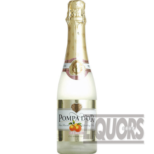 Pompadour Peach Half Bottle