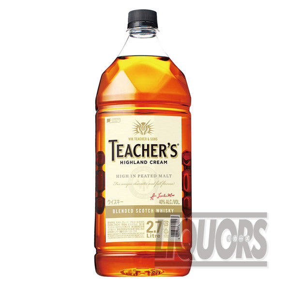 Teacher's Highland Cream 2700ml PET bottle
