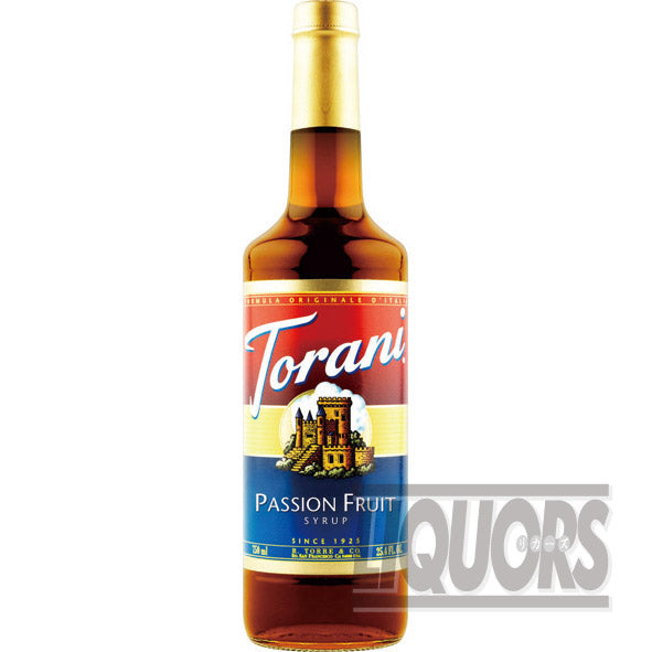 Torani passion fruit syrup