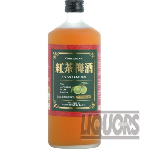 Black tea plum wine 720ml