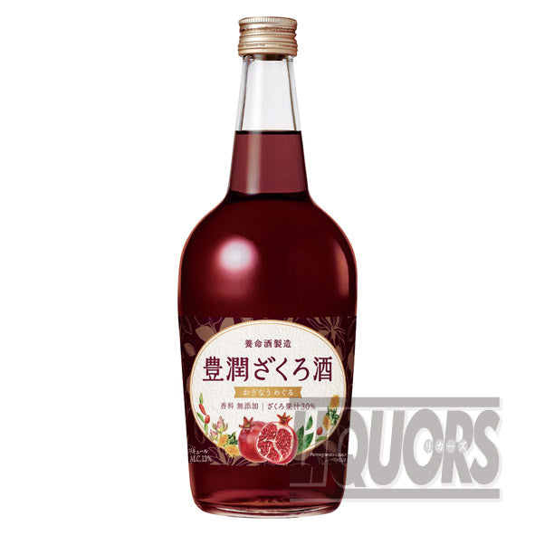 Rich Pomegranate Sake