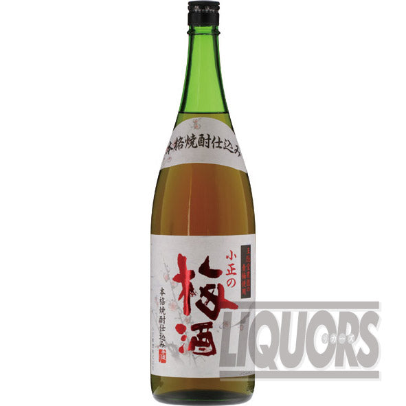 Kosho Plum Wine made with authentic shochu, 1800ml