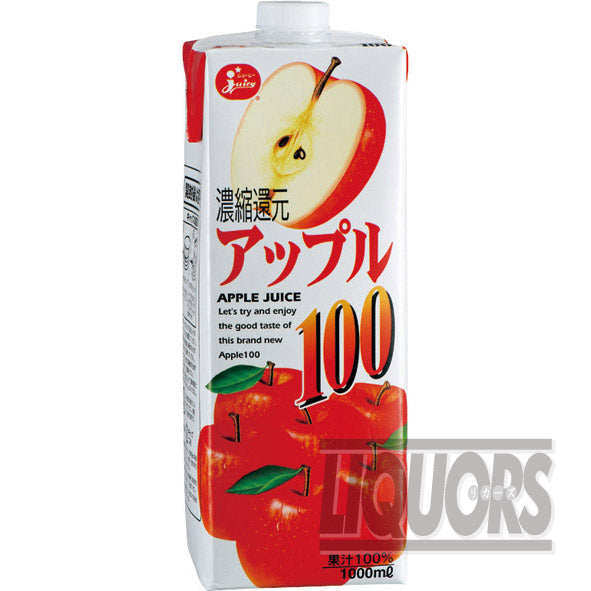 Juicy Apple 100% 1000ml pack (6 bottles)