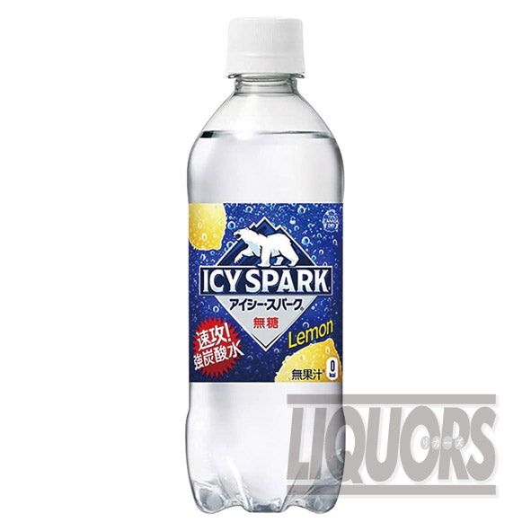 Icy Spark Lemon Unsweetened 0 Calories 490ml (24 cans)