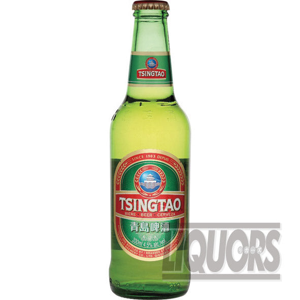 Tsingtao Beer Small Bottle 330ml (24 bottles)