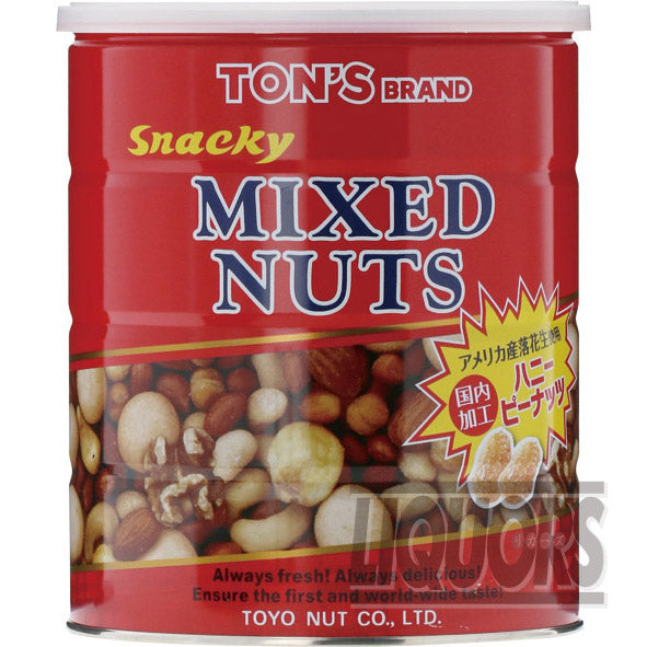 Ton Snacky Mixed Nuts 650g Can (1 can)
