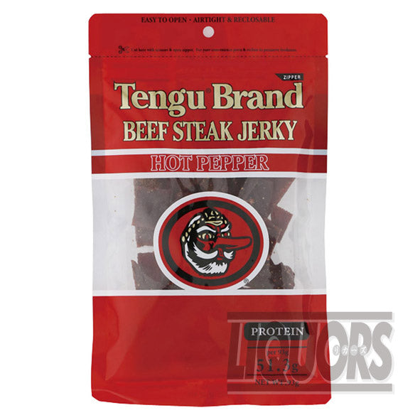 Tengu Beef Steak Jerky (Hot Pepper)