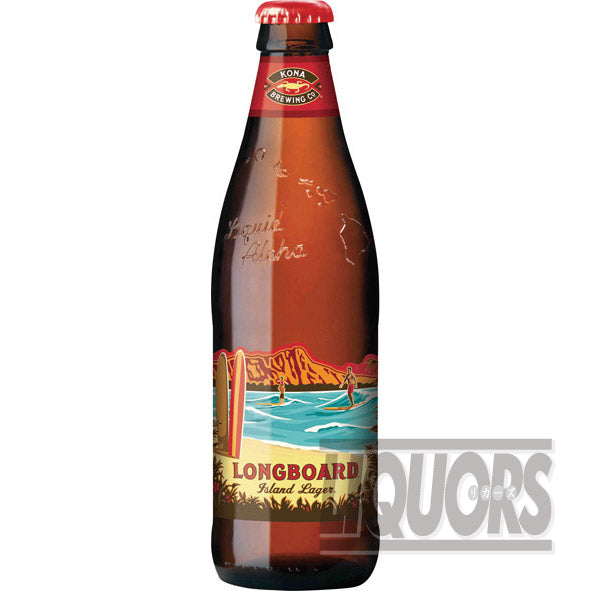 Kona Beer Longboard Island Lager Bottle (6-pack)