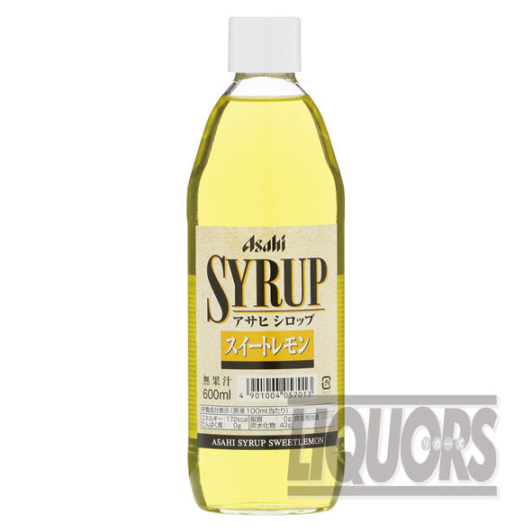 Asahi Syrup Sweet Lemon