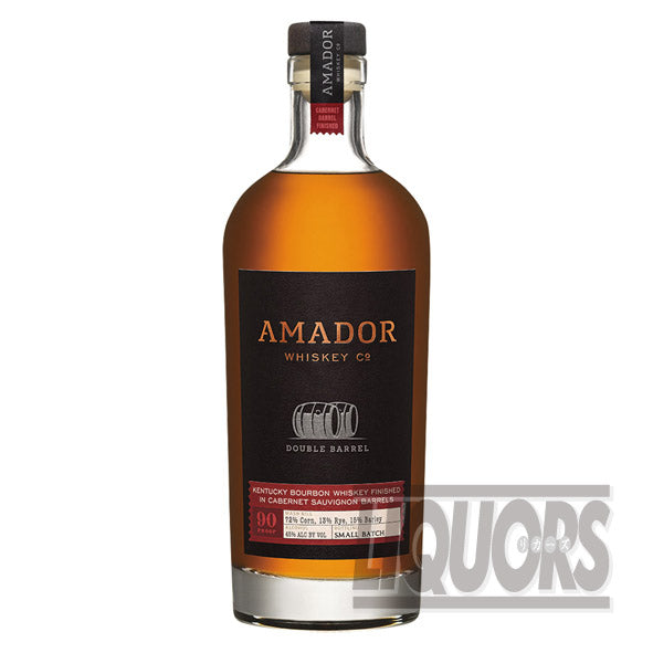 Amador Double Barrel Bourbon Whiskey Cabernet Sauvignon Cask Finish