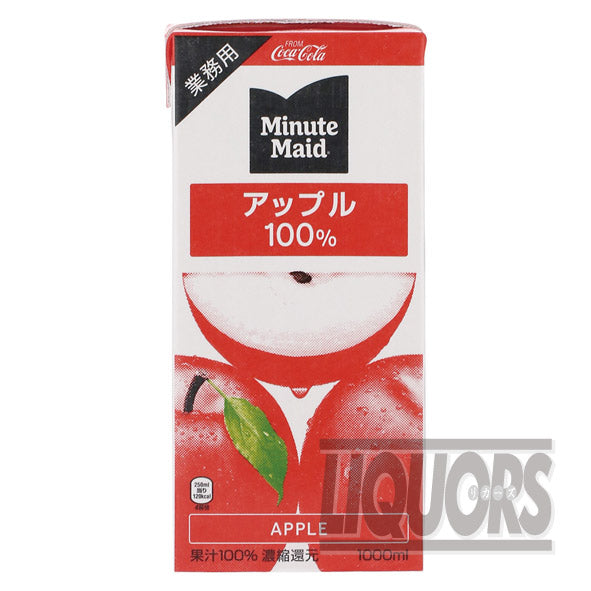 Minute Maid 100% Apple 1L Pack (6 bottles)