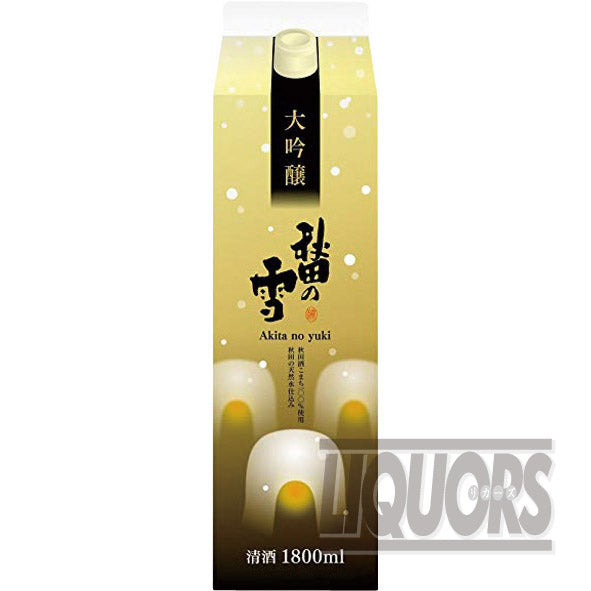 Akita no Yuki Daiginjo 1800ml pack