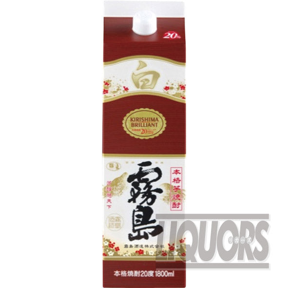 Shirokirishima 20% ABV 1800ml pack