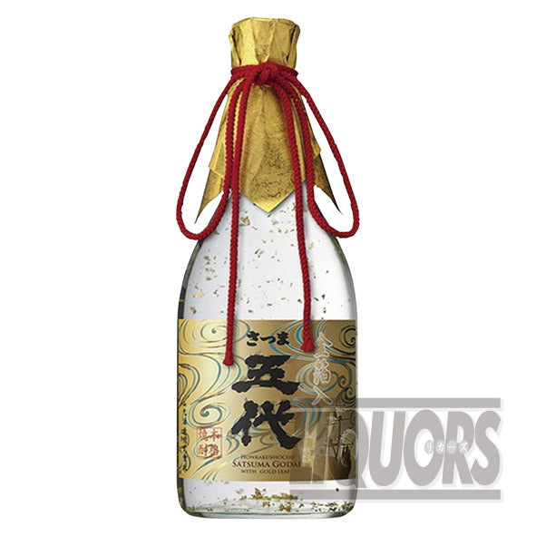 Satsuma Godai with Gold Leaf 720ml