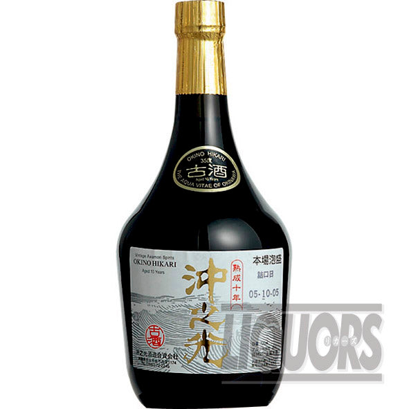 Okinohikari aged 10 years old sake