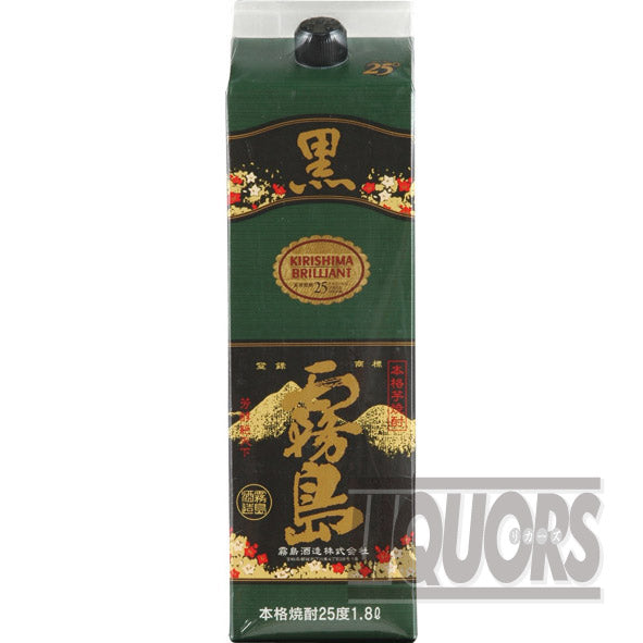 Kuro Kirishima 25% ABV 1800ml pack