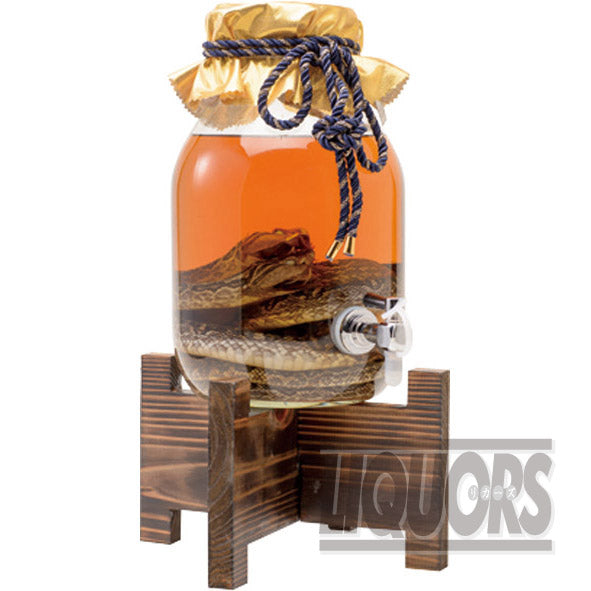Habu Sake with Couple Habu, 35% ABV, 3000ml, with tap
