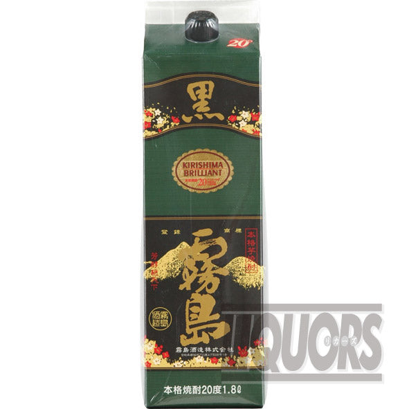 Kuro Kirishima 20% ABV 1800ml pack