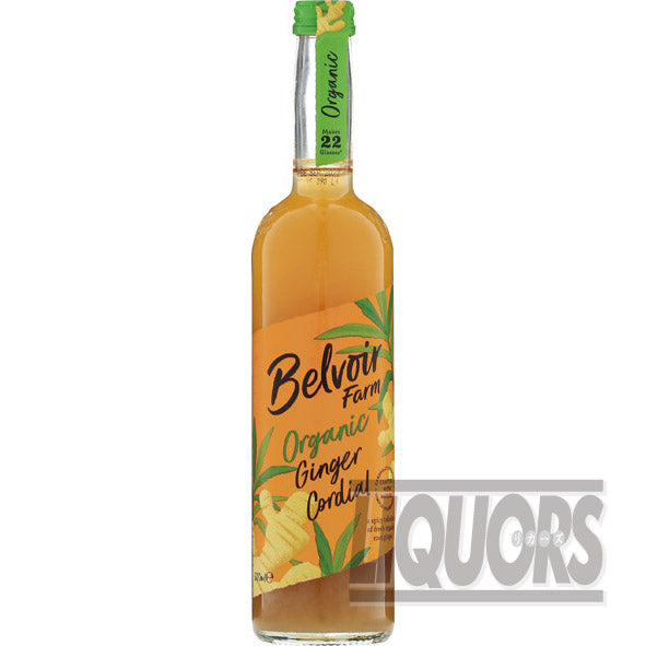 Organic cordial ginger syrup