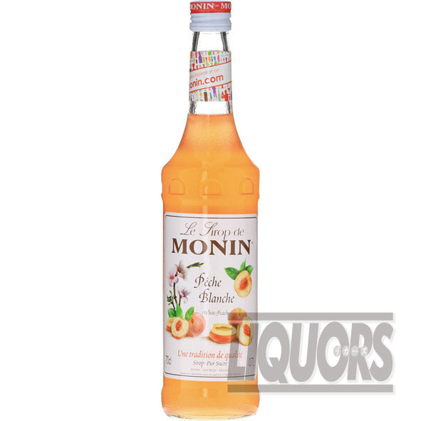 Monin White Peach Syrup