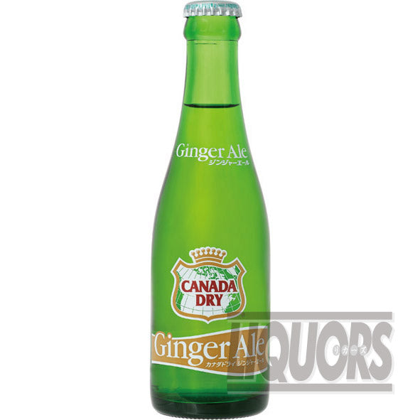 Canada Dry Ginger Ale, 207ml bottles (24 bottles)