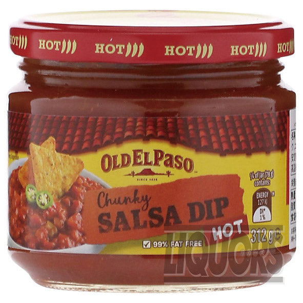 Chunky Tomato Salsa Dip, Hot, 312g (1 pack)