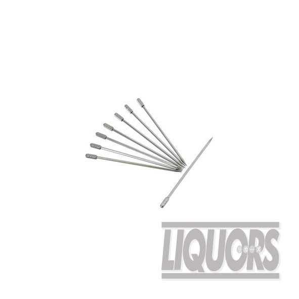 Cocktail Hors d'oeuvre Pins, Square Bars (8cm) (Pack of 20)