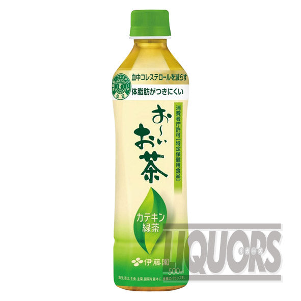 Oi Ocha Catechin Green Tea 500ml (24 bottles)