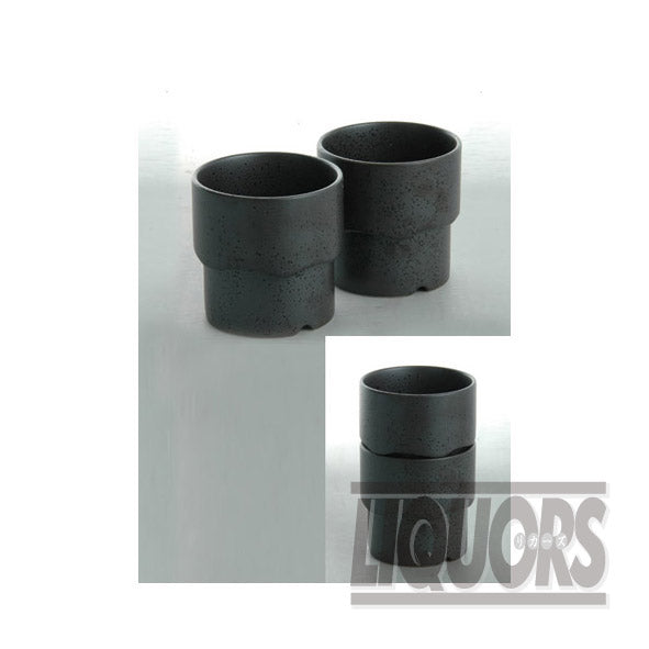 Smoked Stacked Rocks Glasses (10-pack)