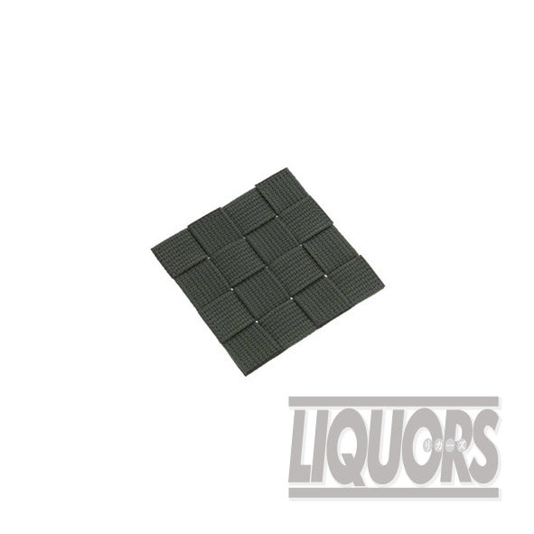 Acrylic lattice coasters (gray) (10 pieces)