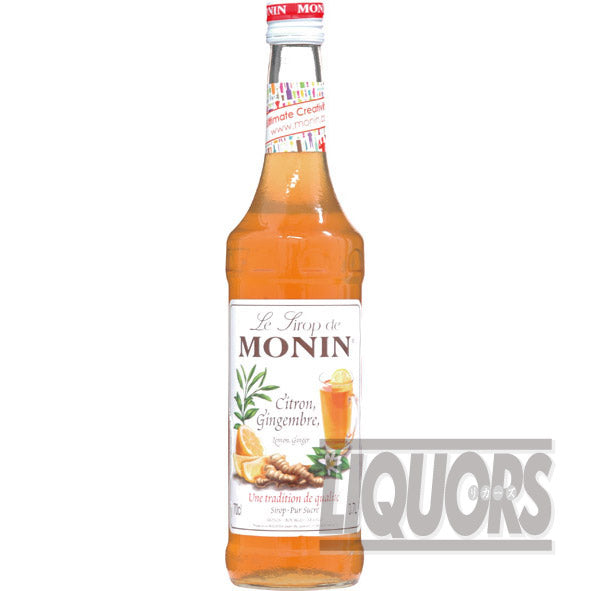 Monin Lemon Ginger Syrup