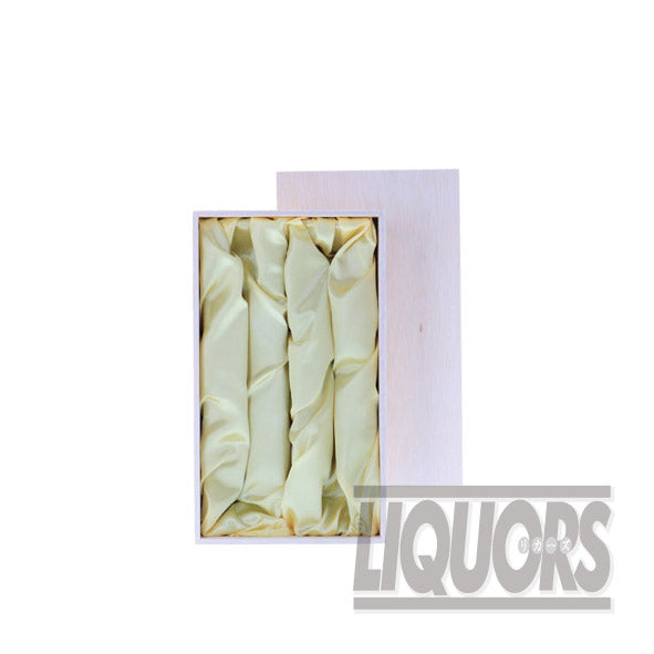 Wooden gift box (for 2 bottles of wine and champagne) (1 box)