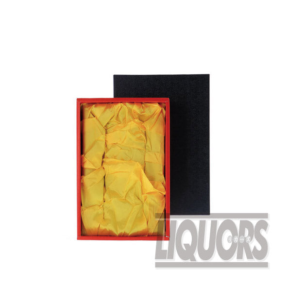 Black and Red Gift Box (for 2 bottles of 700ml alcohol) (1 box)