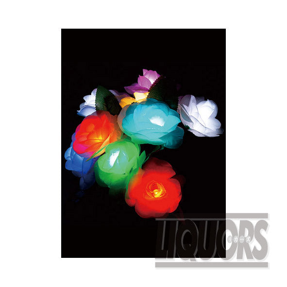 Glowing Rose Rainbow (10 pieces)
