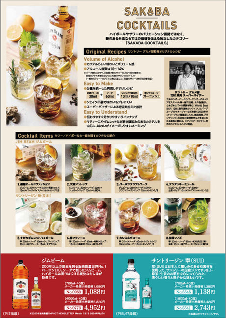 SAKABA COCKTAILS - サカバカクテル