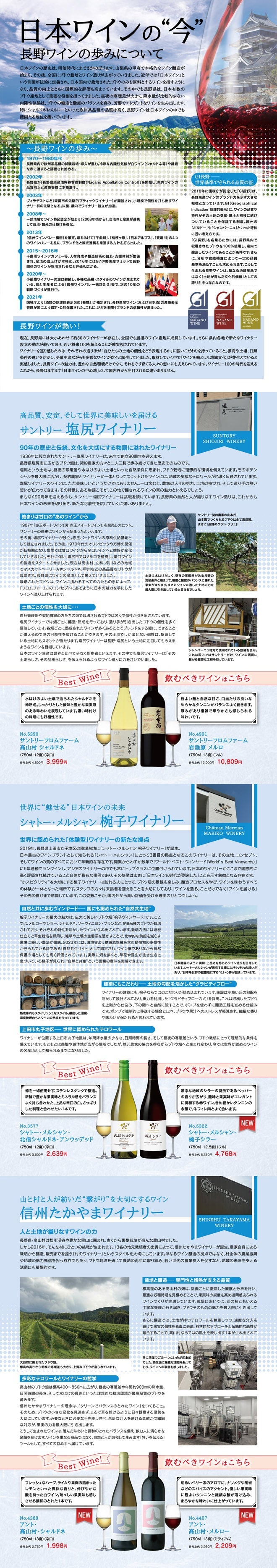 日本ワインの今