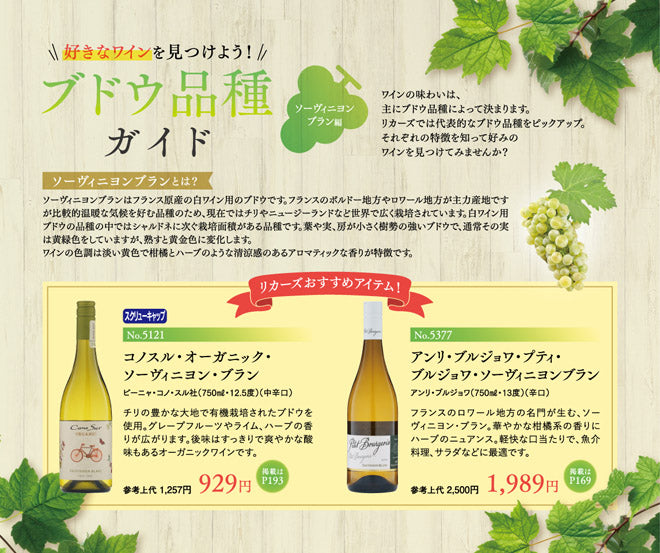 好きなワインを見つけよう！ブドウ品種ガイド