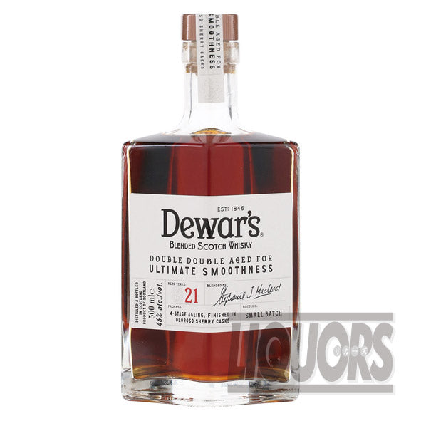 デュワーズ ダブルダブル 21年 500ml
