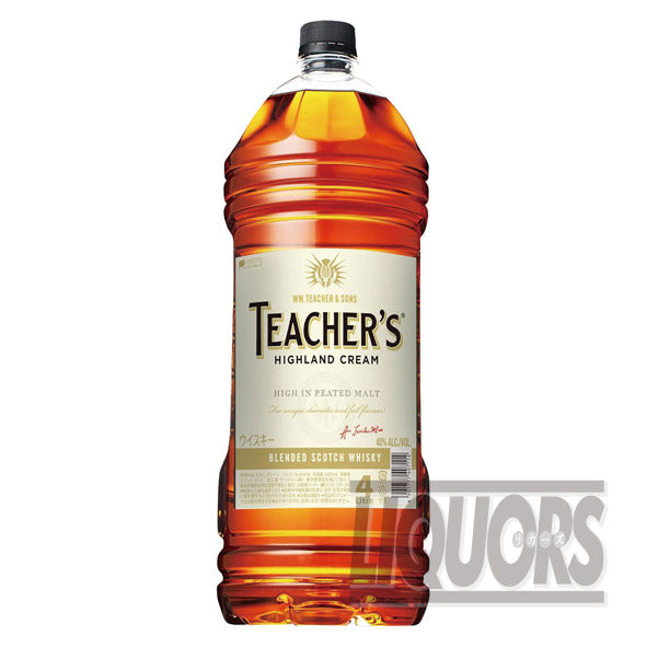 ティーチャーズ ハイランドクリーム 4000mlペットボトル