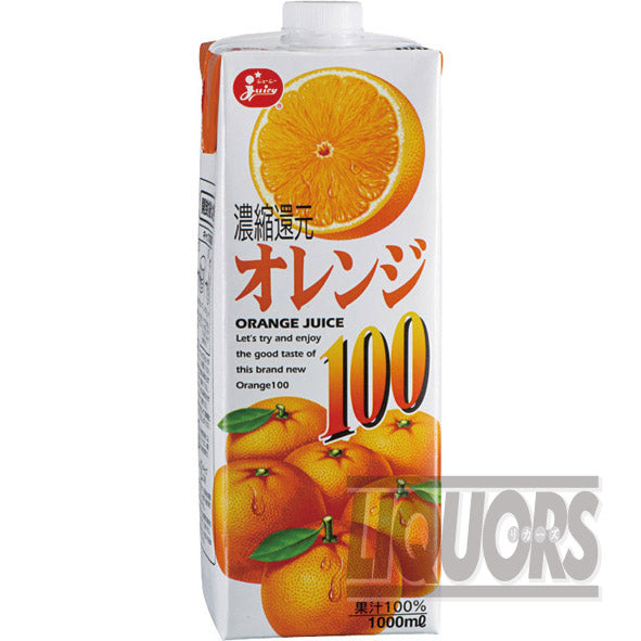 ジューシー オレンジ100% 1000mlパック(6本入り)