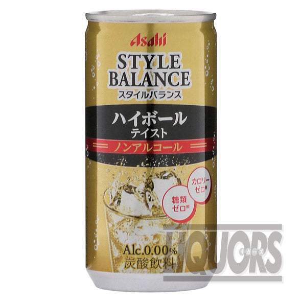 アサヒ スタイルバランス ハイボールテイスト 業務用 缶 200ml(30本入り)