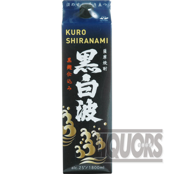さつま白波 黒麹仕込み 25度 1800mlパック