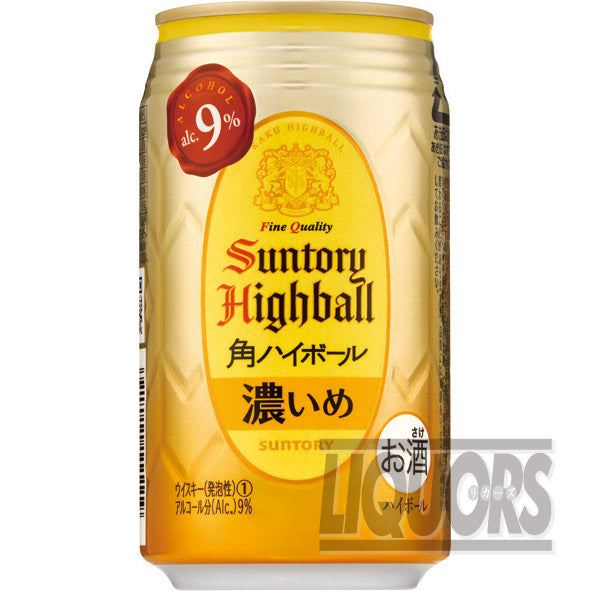 サントリー 角ハイボール 濃いめ 缶 350ml(24本入り)