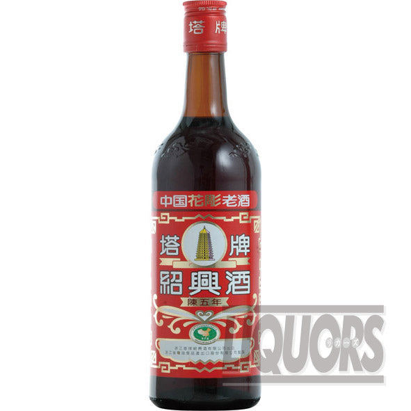 紹興酒 塔牌 花彫 陳五年 600ml