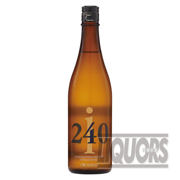 i240山廃純米大吟醸山田錦無濾過生720ml