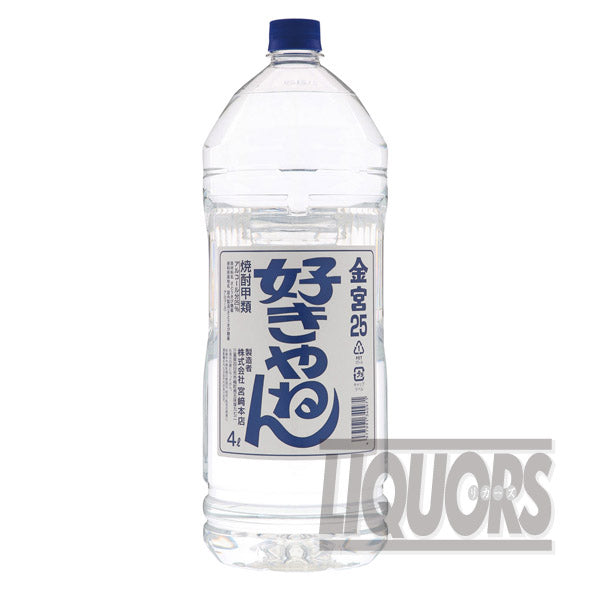Kinmiya Sukiyanen 25% 4L PET bottle